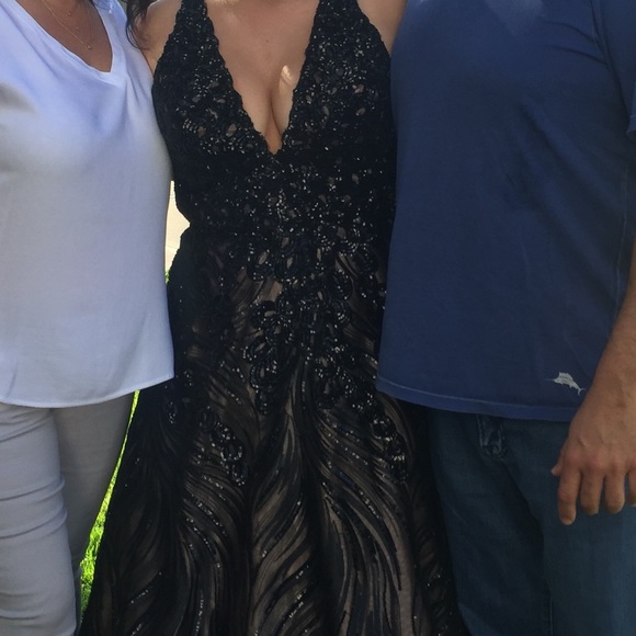 Jovani sequins prom ball gown - Picture 3 of 7